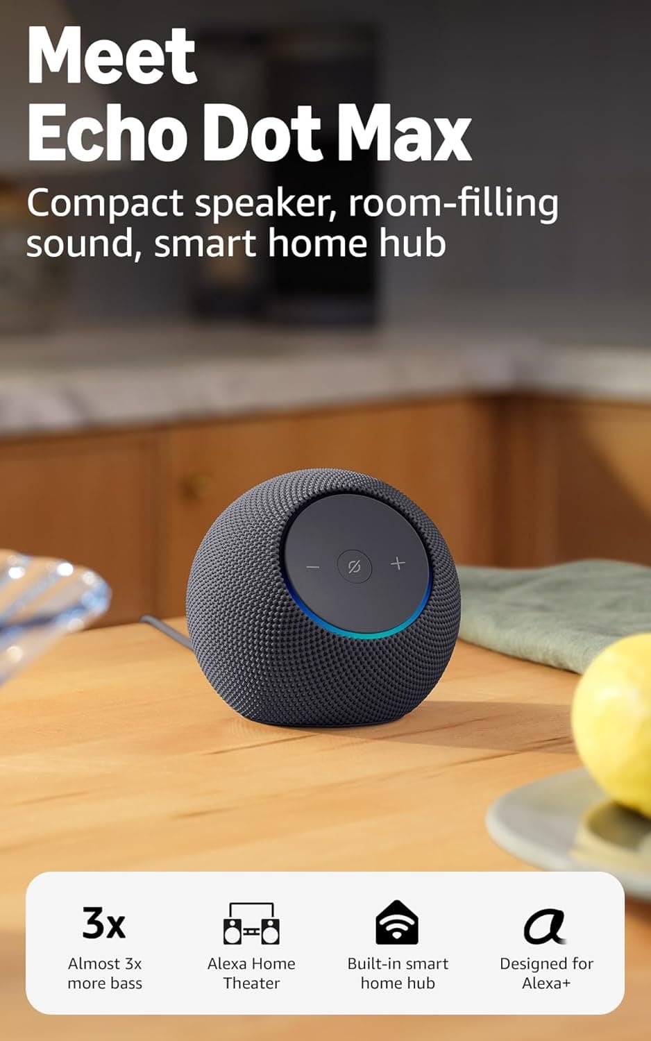 Amazon Echo Dot Max, Room Speakers