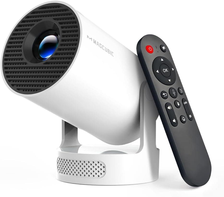 Magcubic Mini Projector, WiFi 6 and Bluetooth 5.4, Projectors