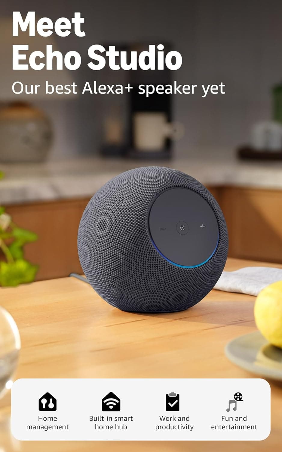 Amazon Echo Studio, Room Speakers